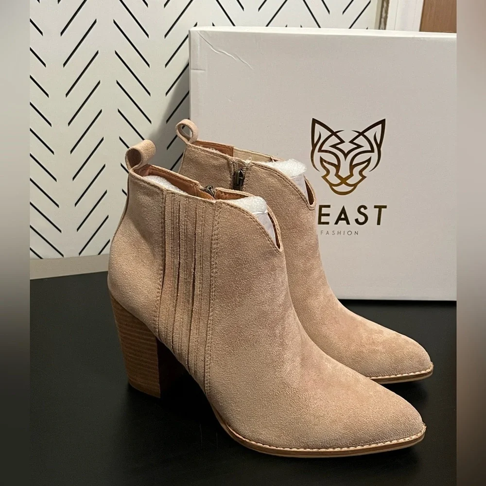 Beast Fashion, Jackie Ankle Boots NWT